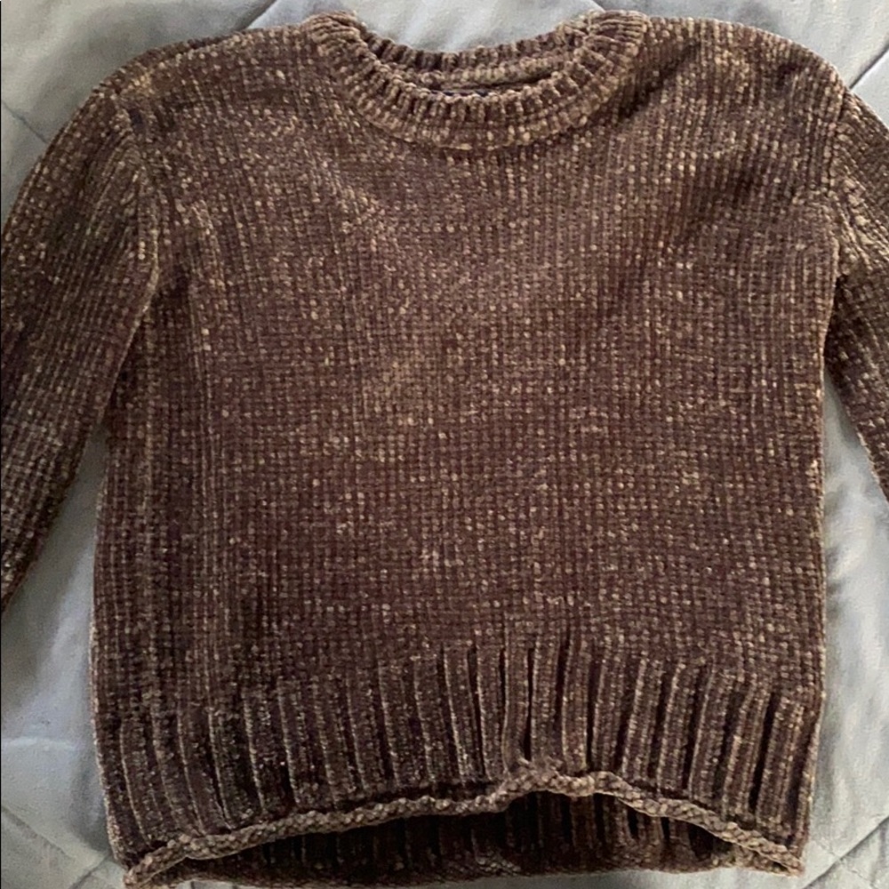 Chenille sweater